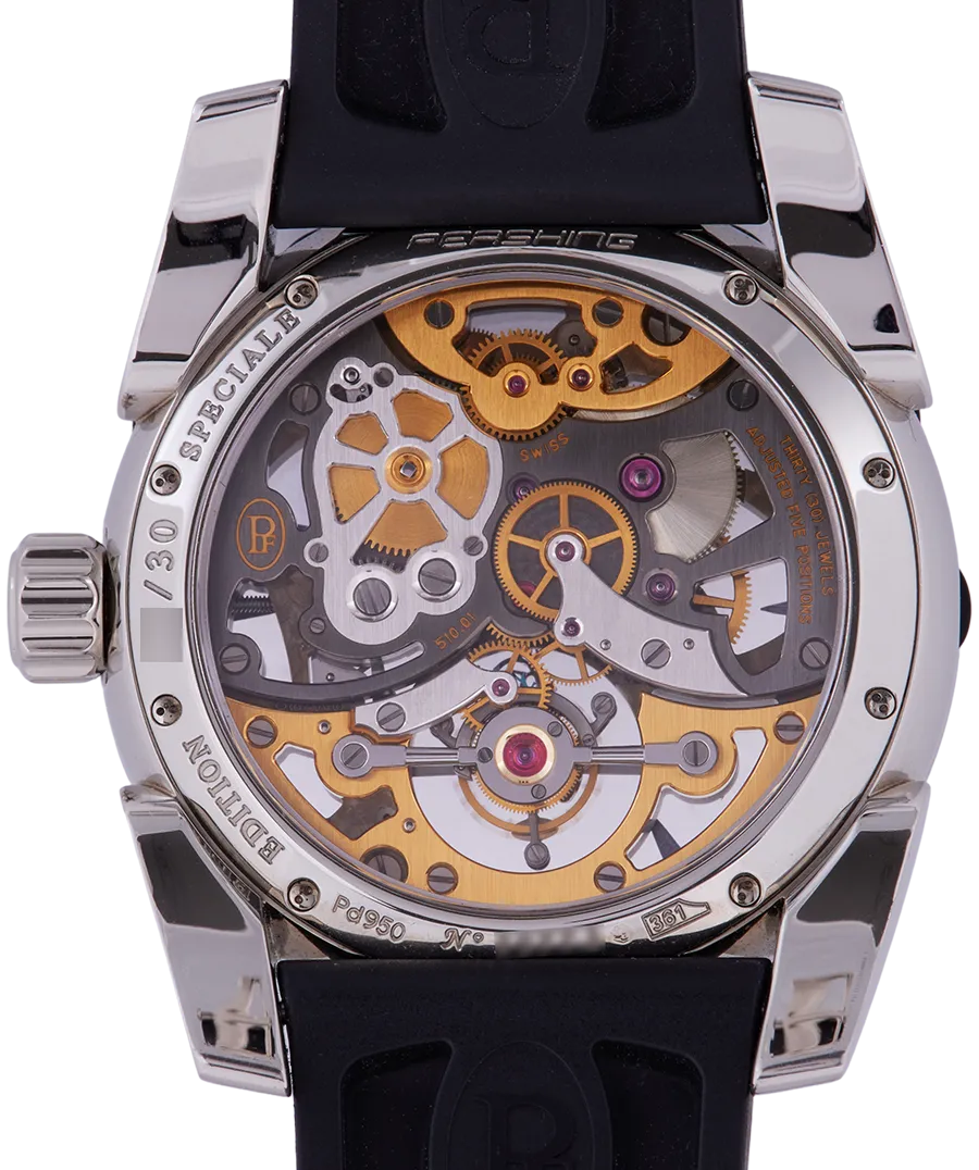 Parmigiani Fleurier Pershing Tourbillon 10 Palladium Limited Edition PFH552